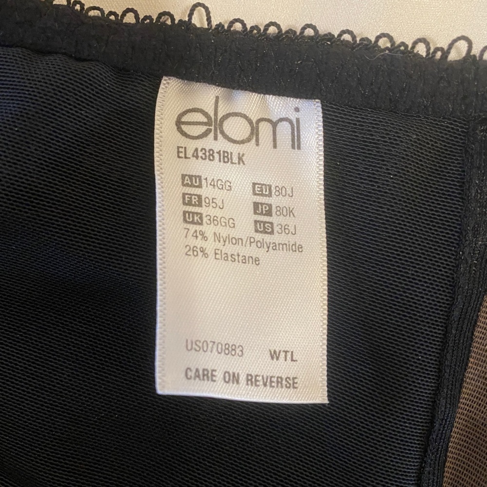Elomi Charley Bralette Bra - Picture 5 of 8